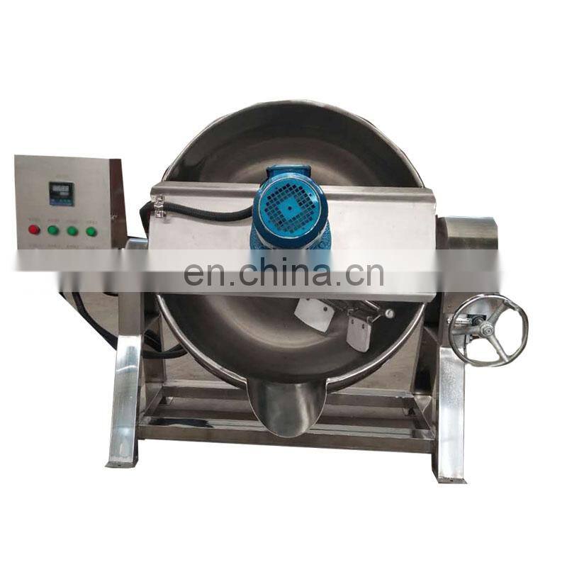 Industrial Kettle Mixer Cooker Jacketed Kettle Food Processing Application Commercial Steam Jacketed Kettle With High Quality