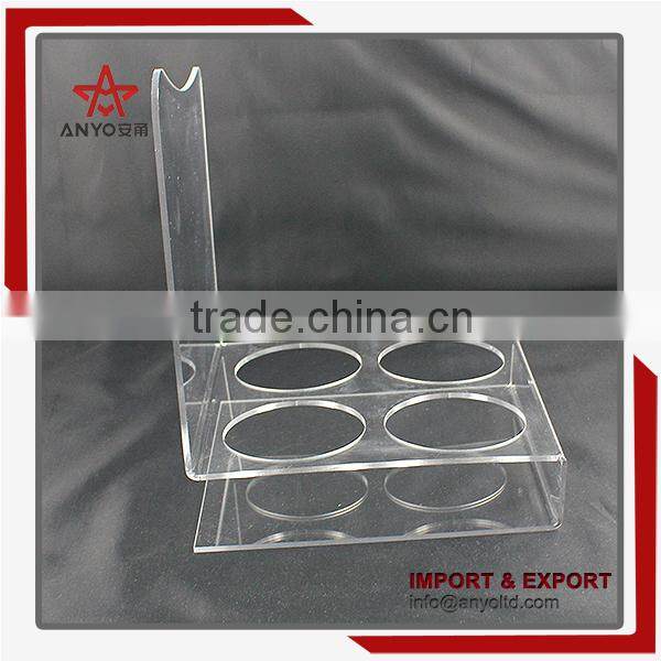 Low price hot sale high quality new design acrylic bottle display
