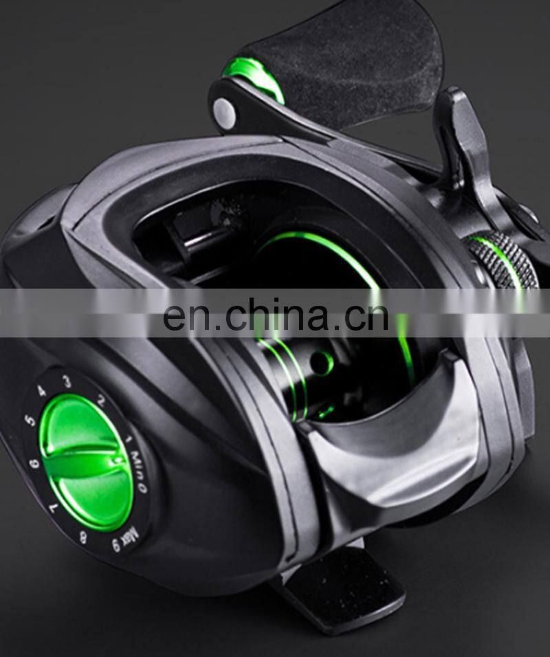 Ultra Smooth 6kg Carbon Fiber Drag 4+1BB Rubber Handle Knobs Fish line Wheel Bait Cast Bait Casting reels