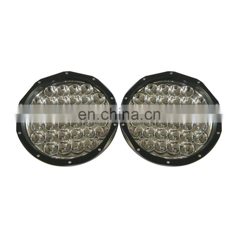 9 inch led fog/driving lights 128w round led work lights combo beam LED6493