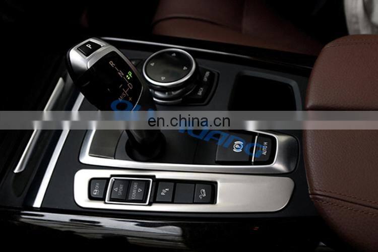 Car Interior Accessory Gear Shift Knob Cover Sticker Trim For BMW X5 F15 X6 f16 2014 2015 2016 Car-Styling