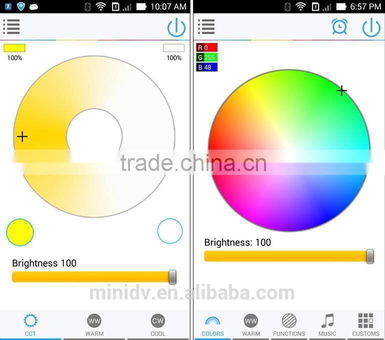 Group Control/Music Control/Timing Control 9W Dimmable WiFi LED Downlight With Both Android And IOS APP Magic Home WiFi