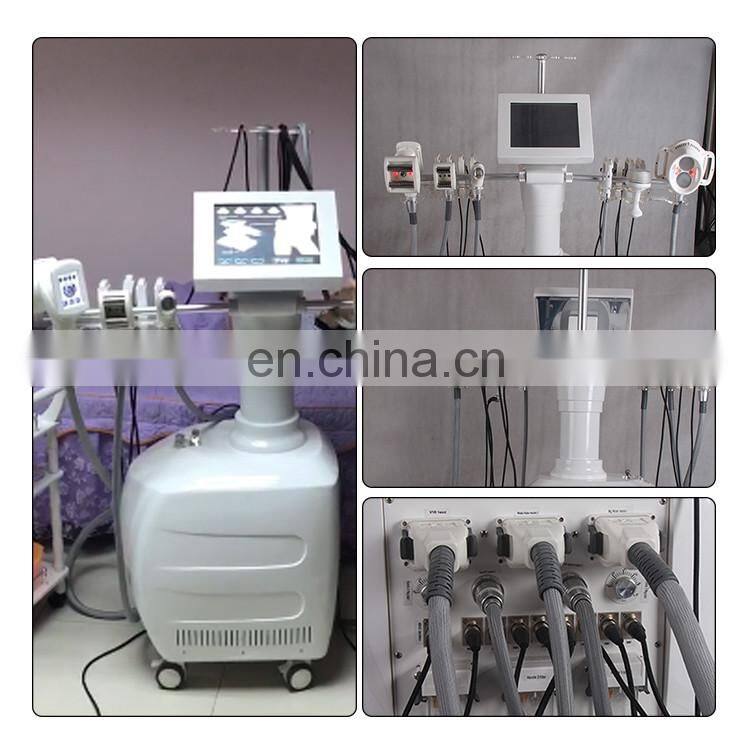 V10 body slimming machine double 40K cavitation infrared light RF bio vacuum roller machine for fat reduction