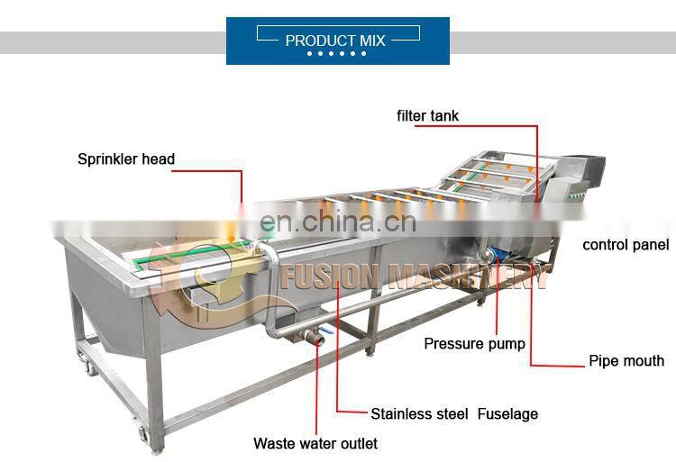 air bubble fruit vegetable washing machine apricot washer brush roller washing peeling machine