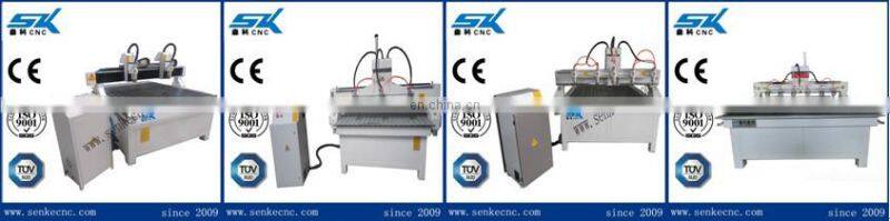 Multi head SKW-2030 router+cnc+para+corte+de+metales