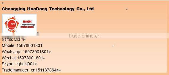 Outdoor gas stove with ceramic infrared gas burner for camping ( THD550)