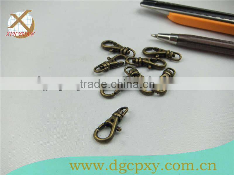 antique brass metal swivel bolt snap hooks