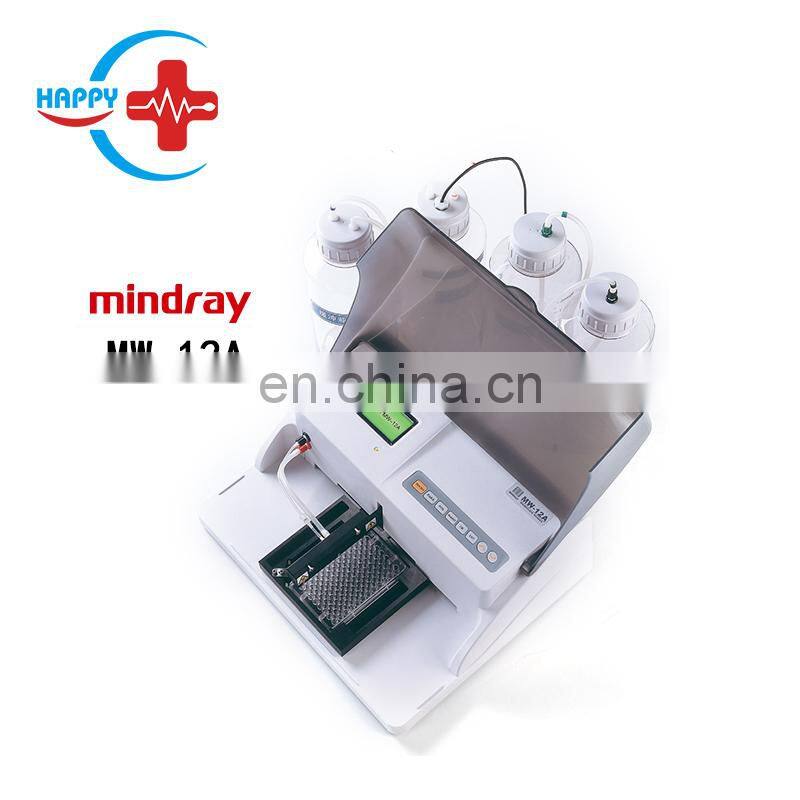 MW-12A Cheap Medical Equipment Auto Microplate Strip Portable Micro Plate Elisa Washer For Sale