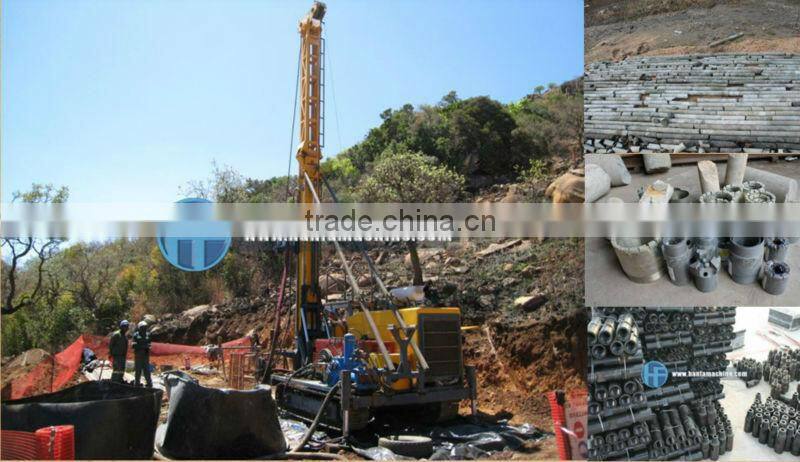 Best seller in Africa ! rotary water well drilling rigs the type HFDX-4