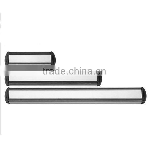 Top quality and good price Aluminum kitchen Magnetic Knife Rack magnetic tool holder 13 /15 19 inch