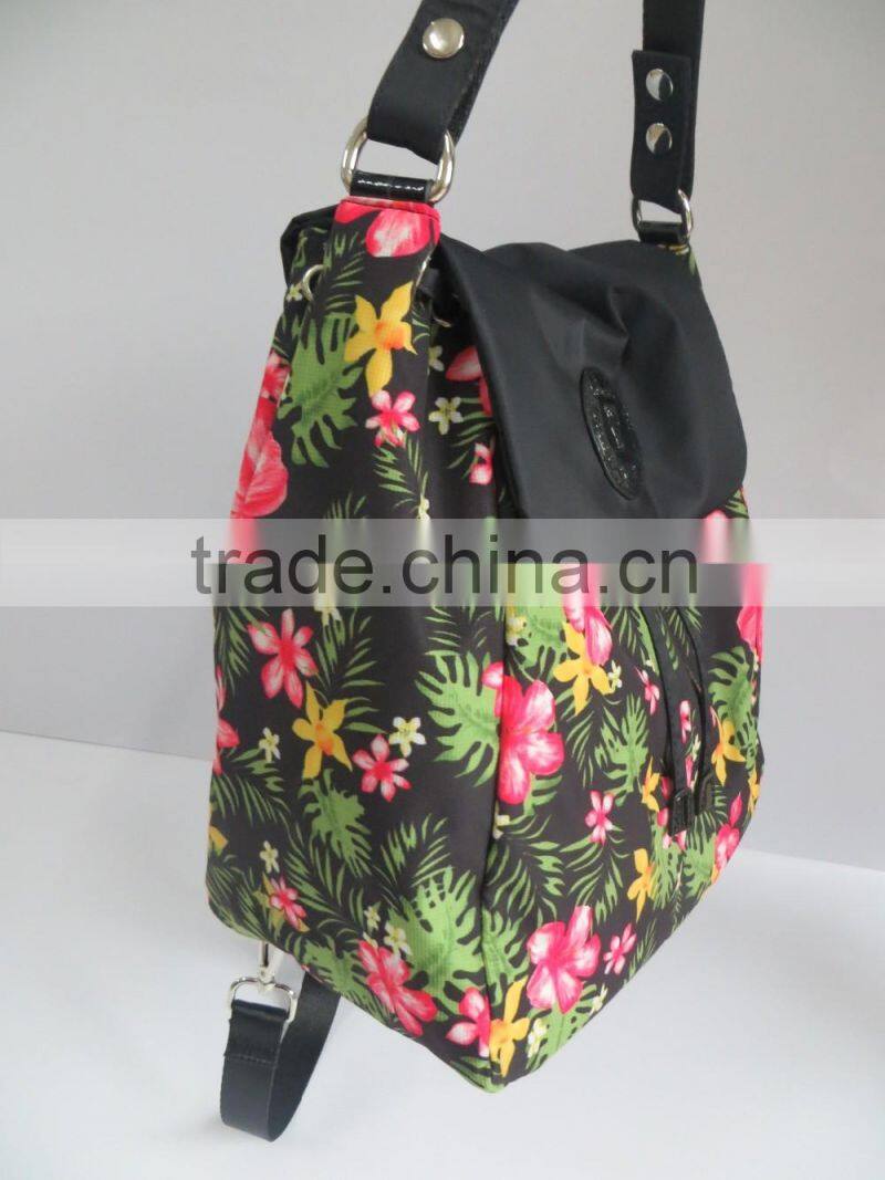 2016 new style hot sale waterproof flower handbag fashion bag shoulder bag