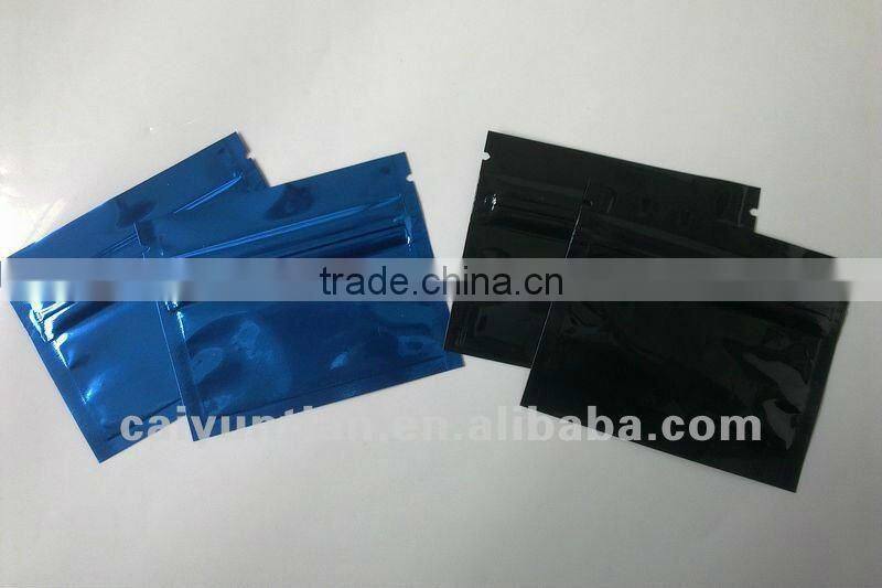 aluminum blue sky retro bag potpourri zipper bag 4.5 g mini bag bob barley