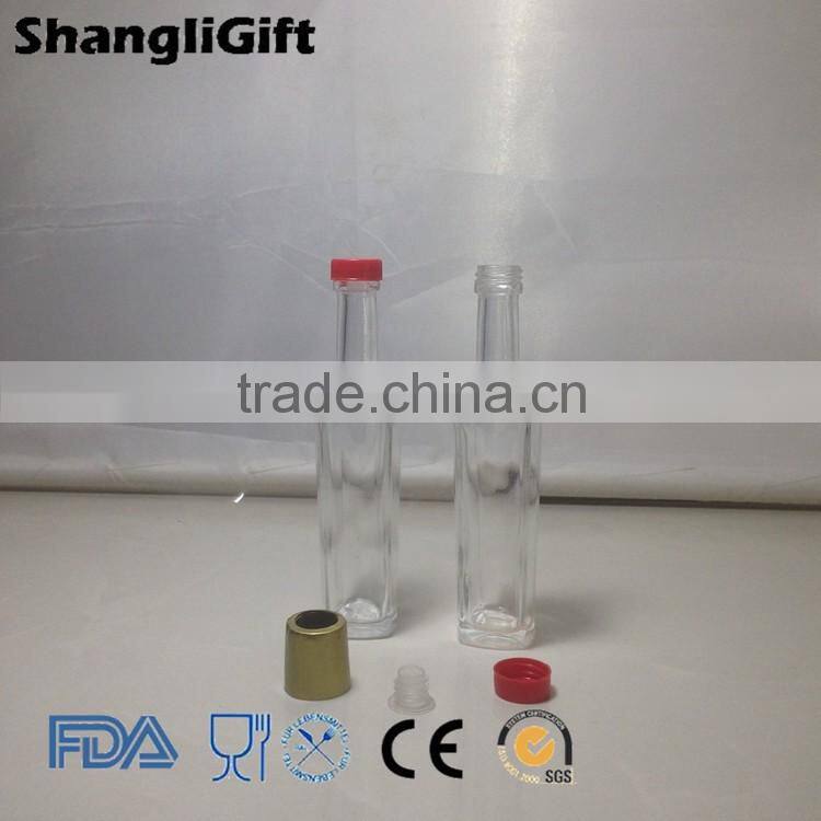 50ml High Quality Square Glass Olive Oil Bottles Vinegar Bottle