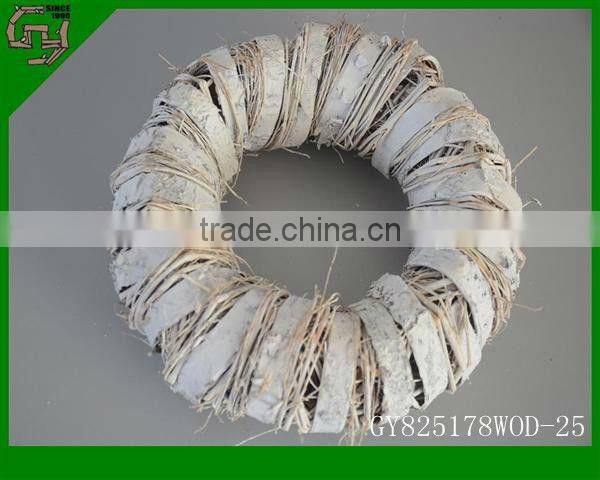 2013 Hot wooden flower Wreaths For Christmas deco