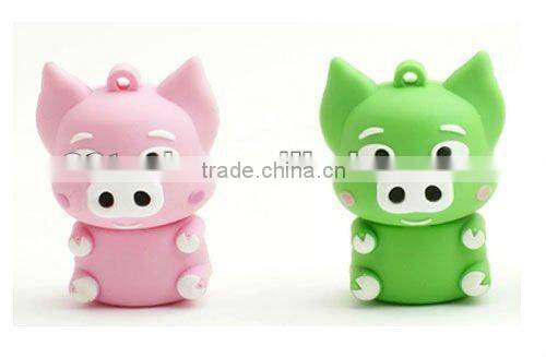 Personalized new design cartoon animal character usb flash drive