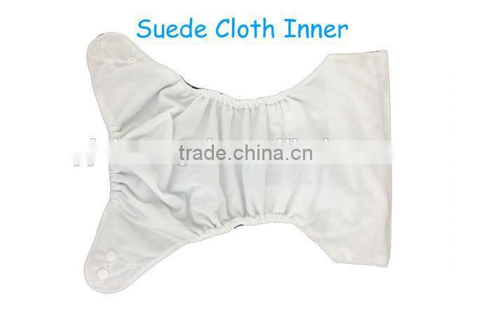 AnAnBaby Pocket Cloth Diaper Double Row Snaps Diapers