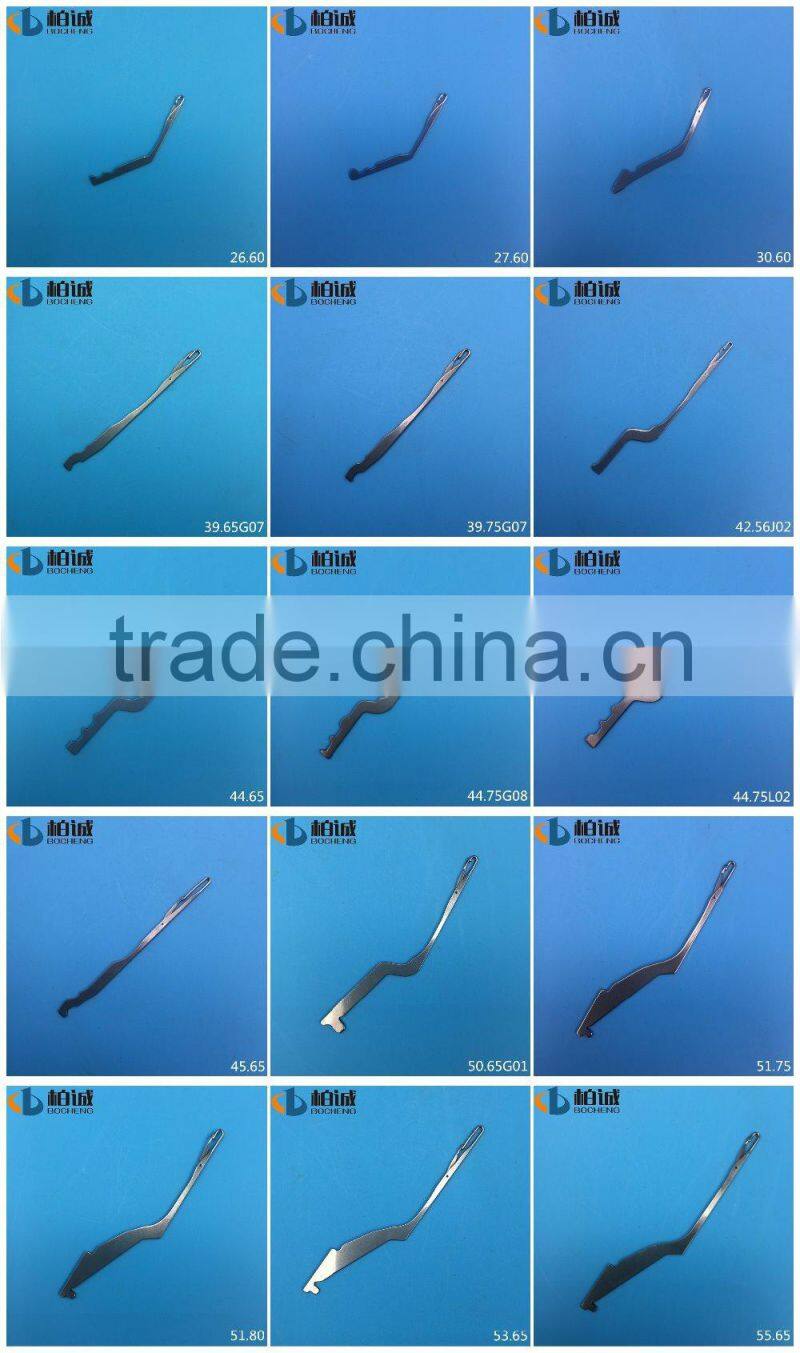 warp knitting parts latch needle RASCHEL SPEC 53.65 Zungennadeln