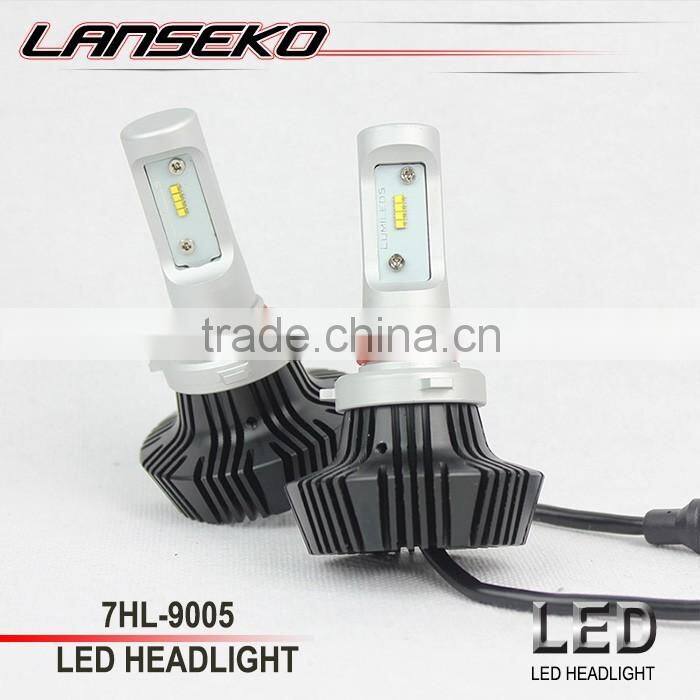 Wholesale price!!! unique design auto parts g7 led headlight 4000LM 30w led car 12v 9005 headlamp