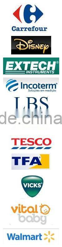 Digital IN/OUT Hygrometer thermometer with Clock