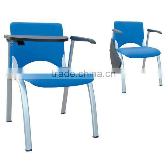training chairs with writing pad,chair with armrest,chair with tablet Z-004A