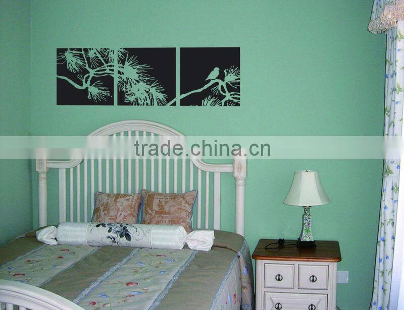 custom wall mural art sticker decal 3pcs tree designs