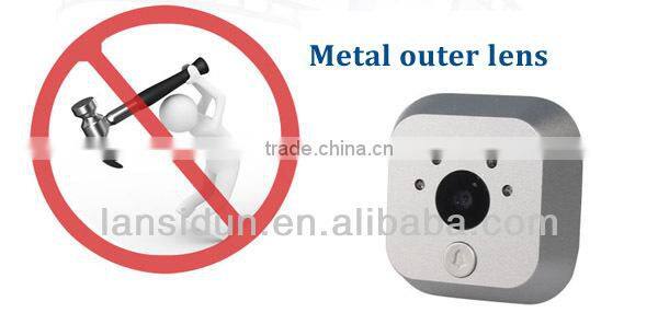 digital front door eye peephole viewer
