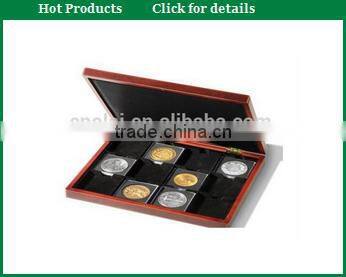 2015 fashion high quality wooden coin box