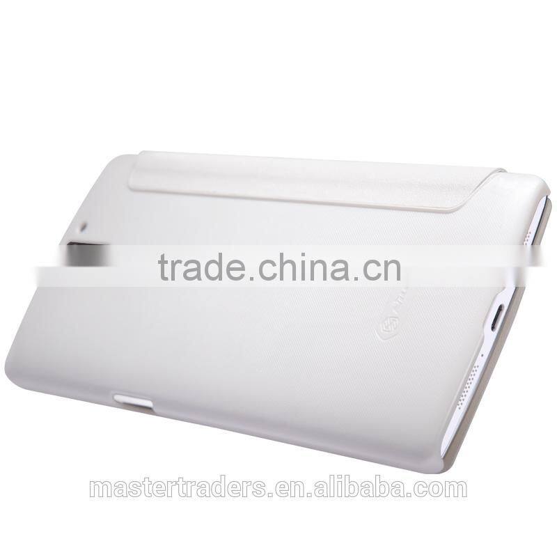 Origianl NILLKIN Sparkle Series Flip Luxury PU Leather Case Skin Back Cover For One Plus MT-2749