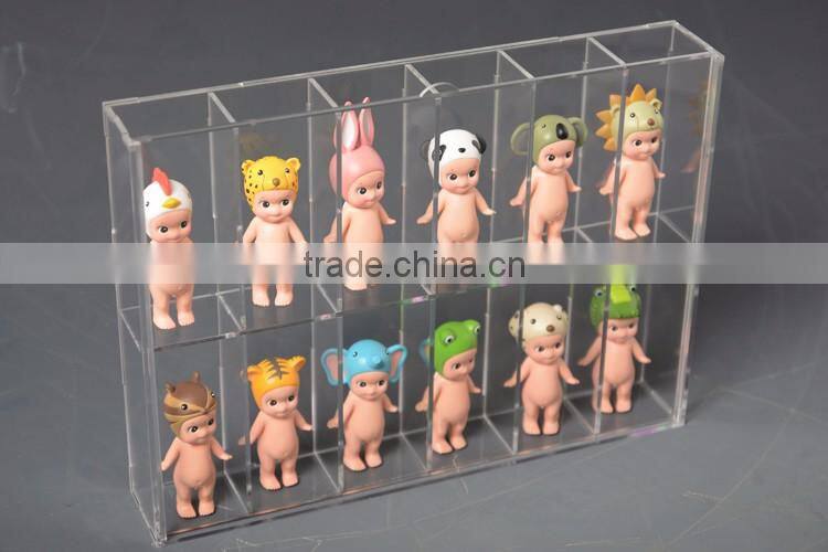 Custom Clear Acrylic Plastci Toy Display Cases