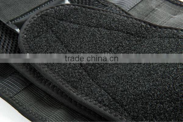 Top quality lumbar support belt medical waist support belt with steel bar