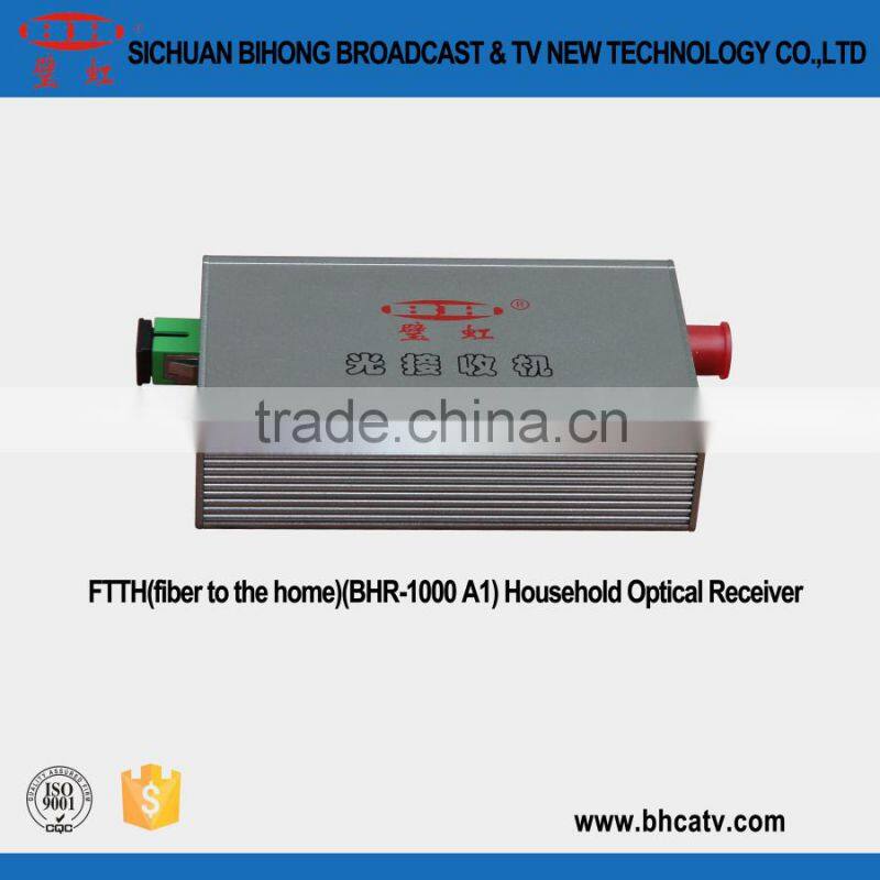 1330nm/1550nm optical signal to RF FTTH CATV optical receiver with double wavelegth