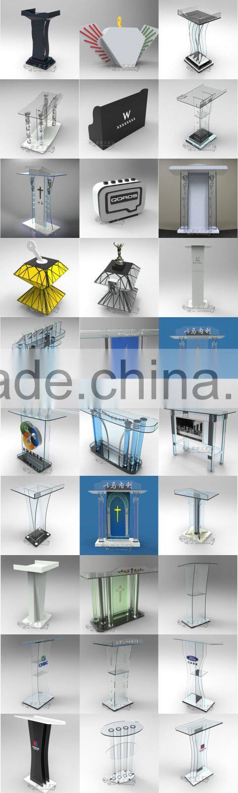 customized size free standing magnetic photo frame