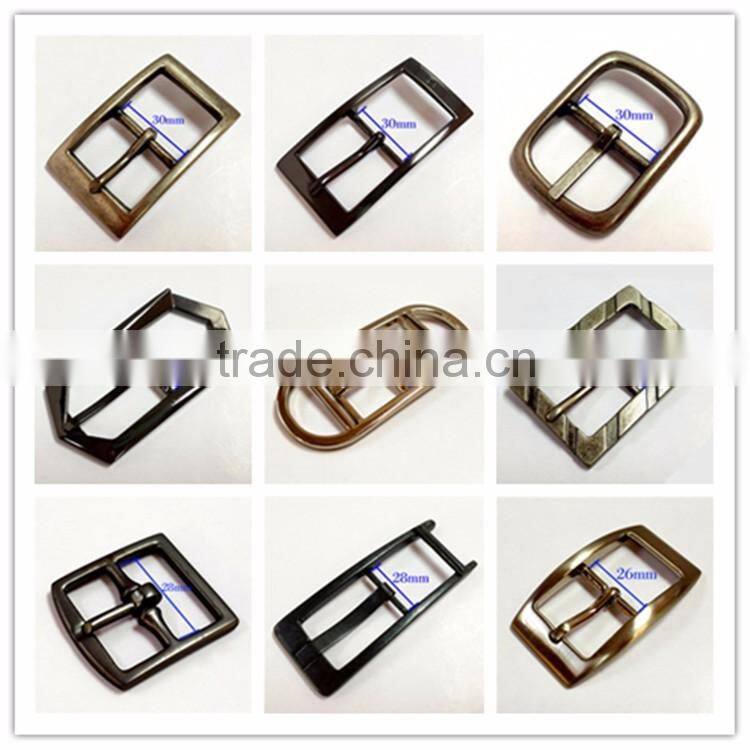 Fashion High Quality Metal Pin Type Reversible Belt Buckle