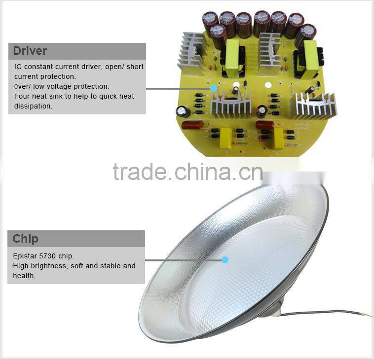 Meanwell power supply high brightness 100w led high bay light