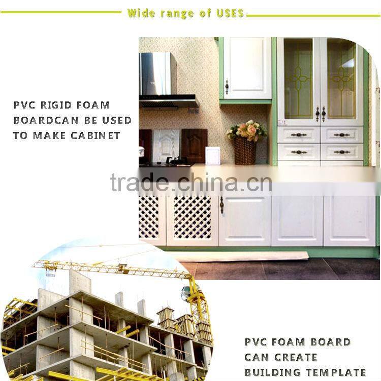 Hot selling 2016 hot new products 5mm pvc foam board(wood plastic composites) for interior decorative with low price