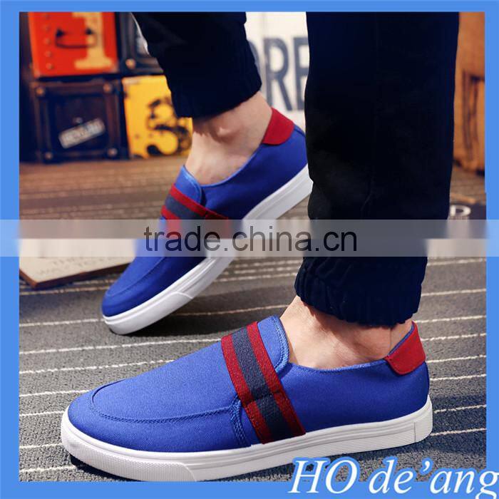 Hogift 2015 Autumn Korean casual shoes lazy men's shoes canvas shoes without shoelace MHo-133