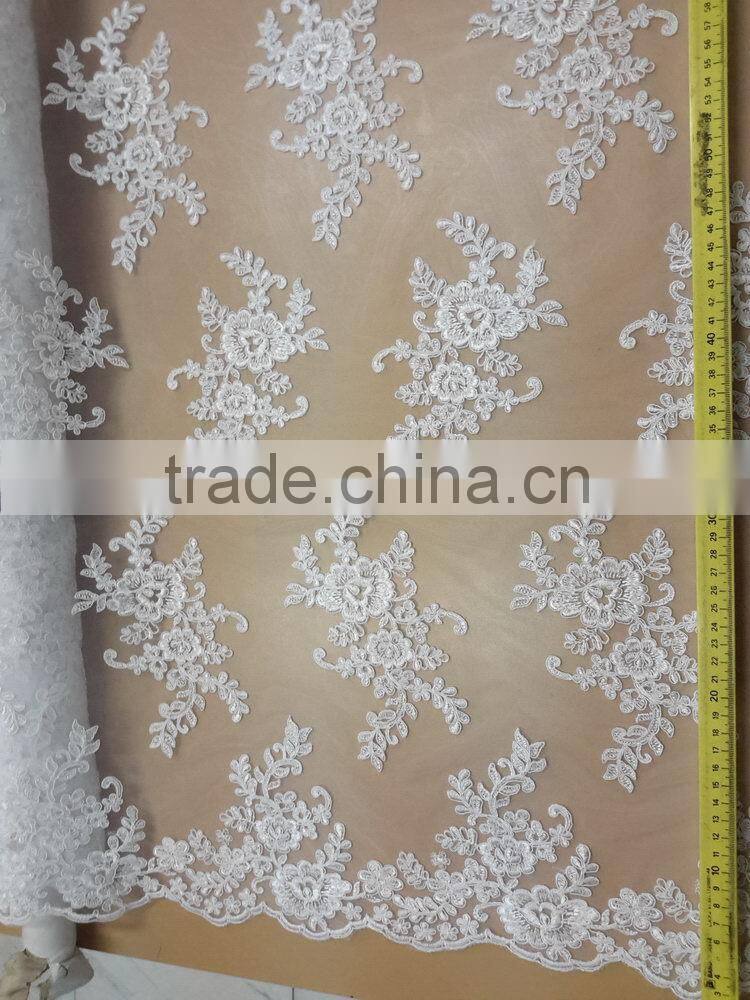 Contemporary best selling cord wedding lace