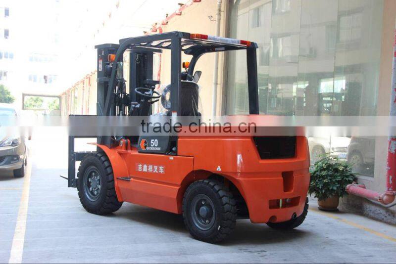 Goodsense brand 6 ton heavy duty diesel forklift trucks for sale