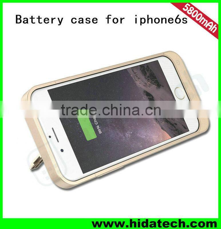 Hot Selling Power Bank Charger for iPhone 6s Battery Case for iPhone 6s for Wholesale
