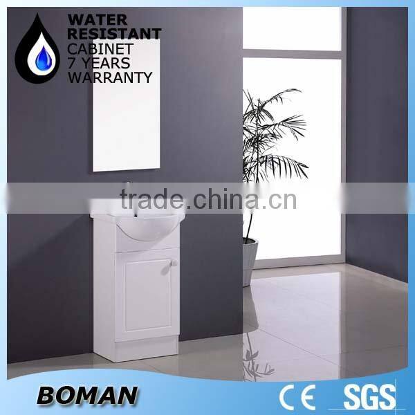 High Quality Spanish Bathroom Vanity with Kick Board