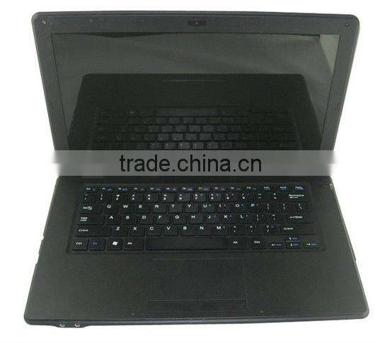 Factory offer Dual core D2500 Laptop with WIFI+Camera 2G/320G Memory