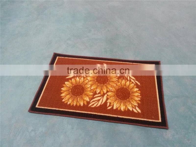 Loop pile door mat
