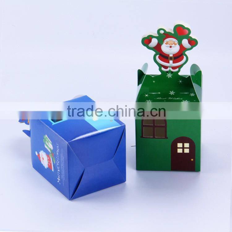 Christmas Gift Bag Blue Reindeer Merry Christmas Paper Gift Bags Xmas