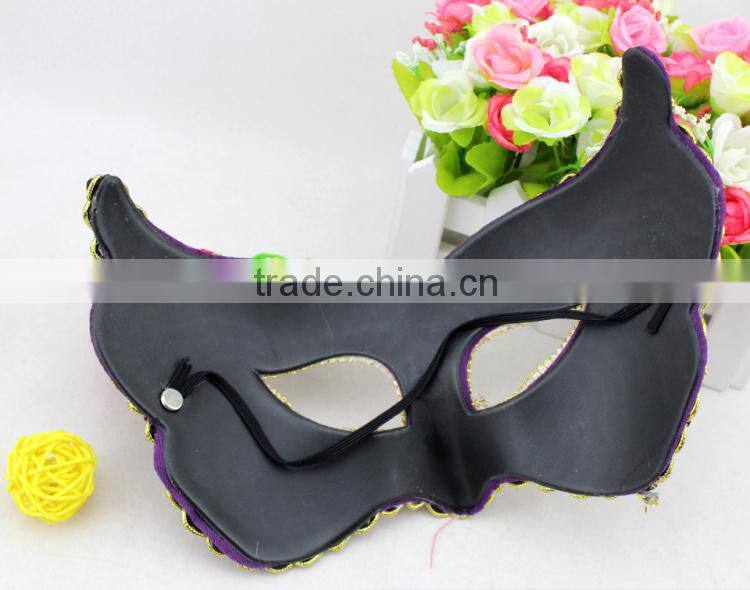 Beautify Handmade China Manufacturer Embroidery Masquerade Fox Mask