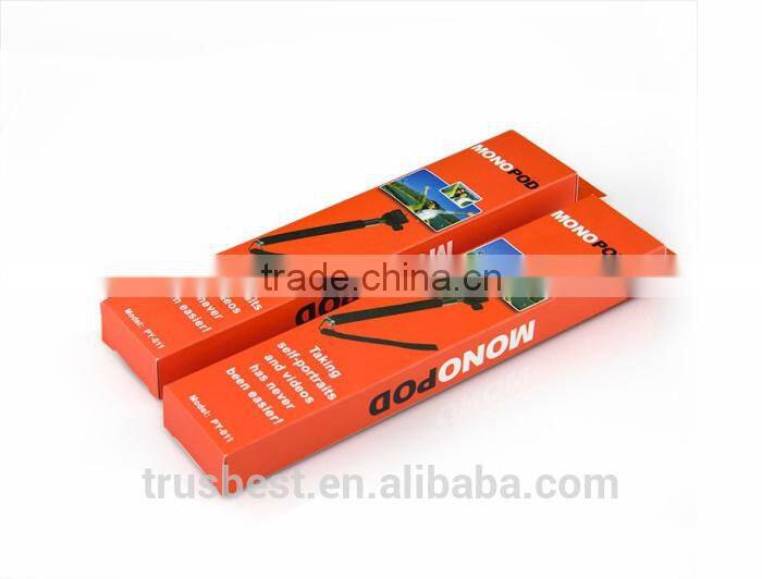 Wireless Self Selfie Stick Handheld Monopod+Clip Holder+Bluetooth Camera Shutter Remote Controller for iPhone Samsung gopro