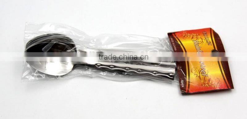 2016 cheapest & safe stainless steel spoon for ice cream