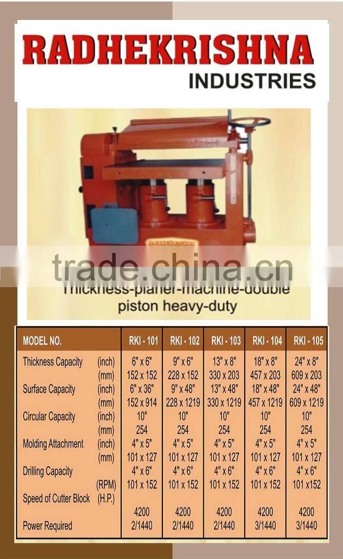 Wood machine for Diu