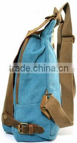 2016 Unisex Retro Classic Canvas Crazy-horse Daily Backpack