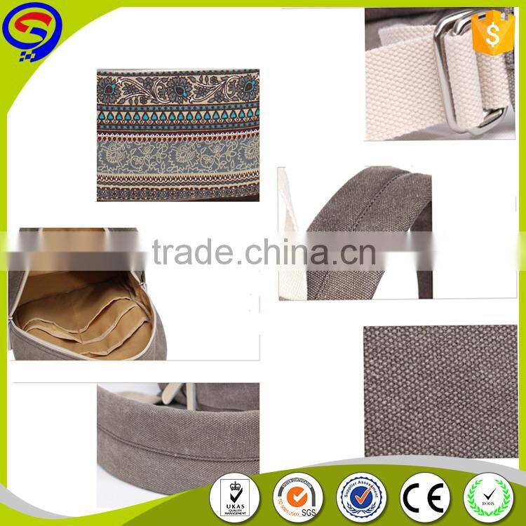 Competitive price excellent quality fashion canvas school bag for teens
