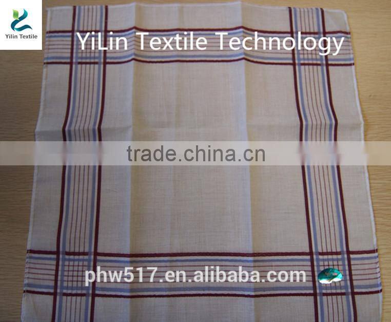 NO-35 100% Cotton handkerchiefs White Center handkerchief